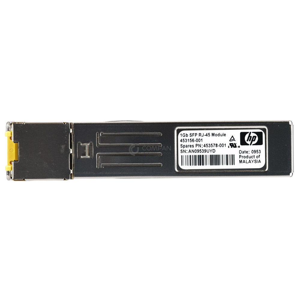453578-001 HP RJ-45 MODULE 1000BASE-T 1GB SFP